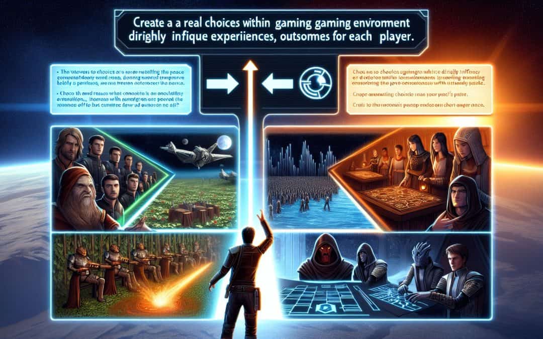 Kako interaktivni izbori u igri oblikuju ishod