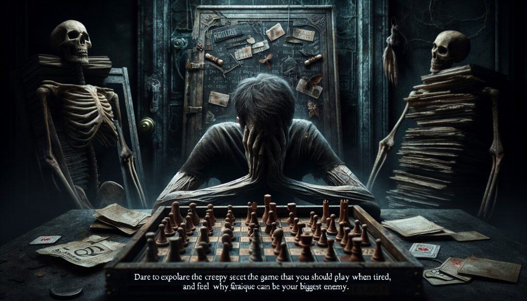 Igre koje nikad ne smeš igrati umoran Igre koje nikad ne smeš igrati umoran